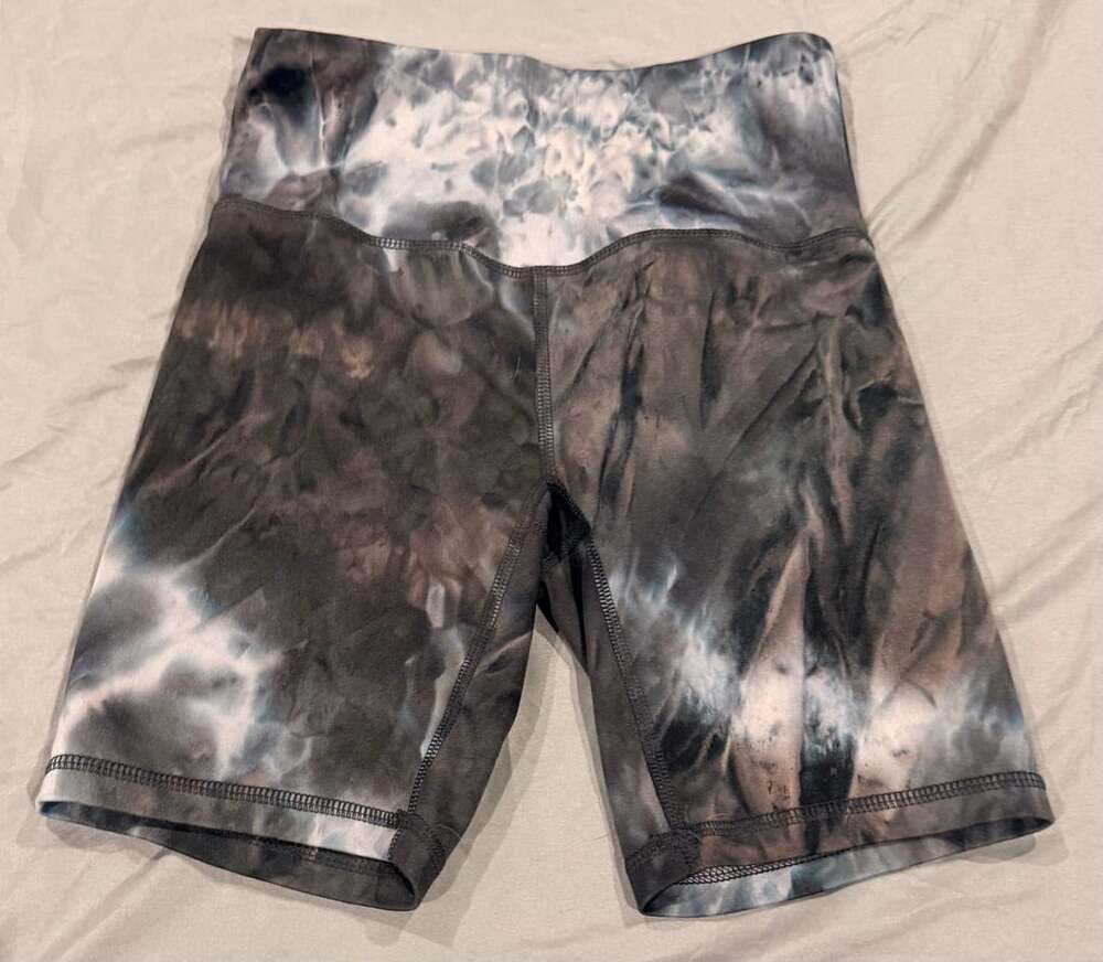harmony balance Tie Dye High-Rise Biker Shorts XS